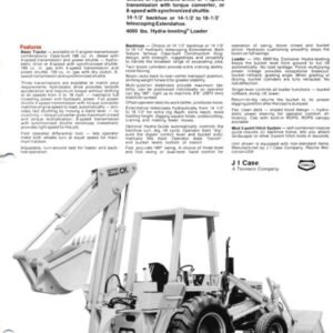 Case 580B Ficha Tecnica